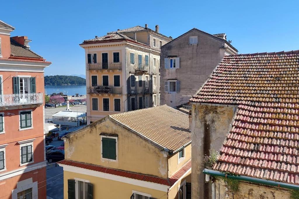 Old Port View Apartment, Διαμέρισμα Στο Κέντρο 2 Υπνοδωματίων Corfu  Eksteriør billede